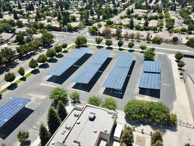 El Diamante High School Parking Lot 2 in Visalia