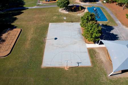 Sugar Hill Elementary School Outdoor Basketball Courts in Sugar Hill