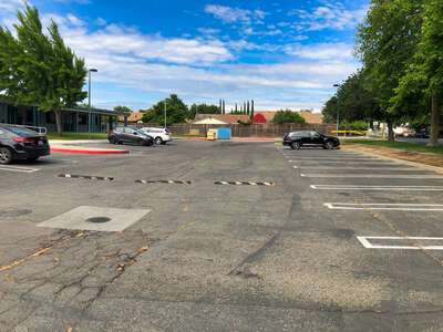 Kirschen Elementary School Parking Lot in Modesto