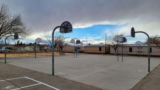 Lowell Elementary School Outdoor Basketball Courts in Albuquerque