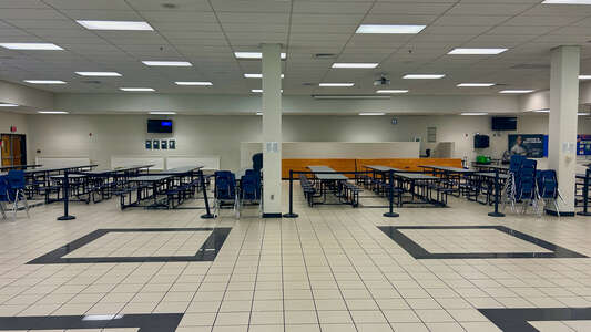 Bay Creek Middle School Cafeteria in Grayson