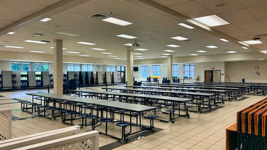 Bay Creek Middle School Cafeteria in Grayson