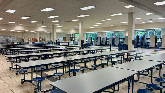 Bay Creek Middle School Cafeteria in Grayson