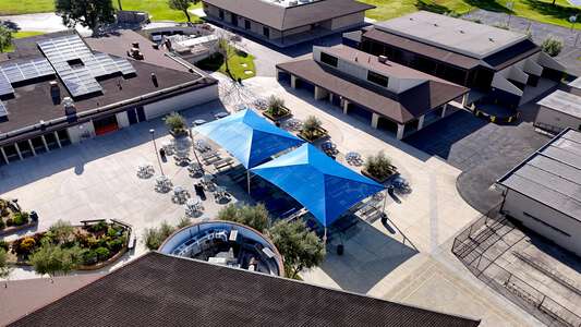 Venado Middle School Quad in Irvine