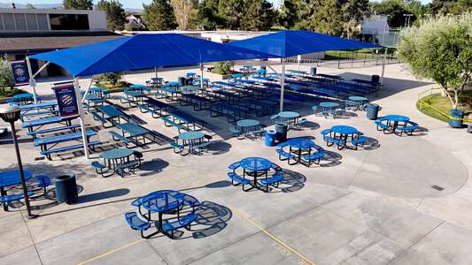 Venado Middle School Quad in Irvine