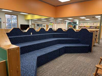 Bryker Woods Elementary School Library in Austin