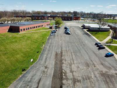 Hollenbeck Middle School Parking Lot in St. Charles 2