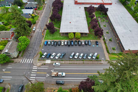 Woodmere K-5 School Parking Lot in Portland