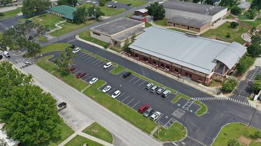 Pasco Middle School Parking Lot - Southwest in Dade City