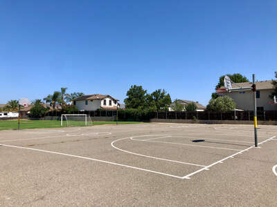 James W. Marshall Elementary School Outdoor Basketball Courts in Sacramento