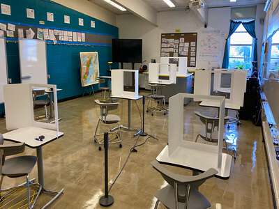 Webb Middle School Classroom Standard in Austin