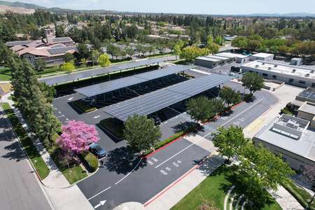 Canyon View Elementary School Parking Lot in Irvine