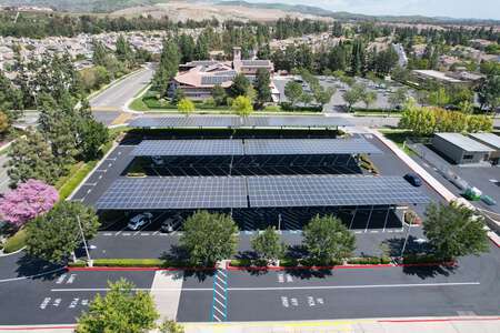 Canyon View Elementary School Parking Lot in Irvine