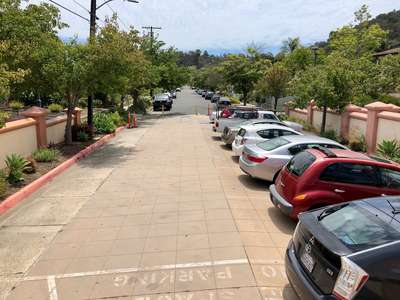 Harding University Partnership School Parking Lot in Santa Barbara