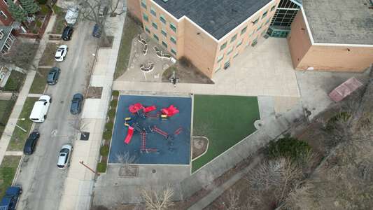McAuliffe - Sharon Christa McAuliffe Elementary School Outdoor Area in Chicago 2