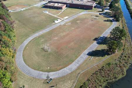 Corporate Landing Middle School Track & Field in Virginia Beach