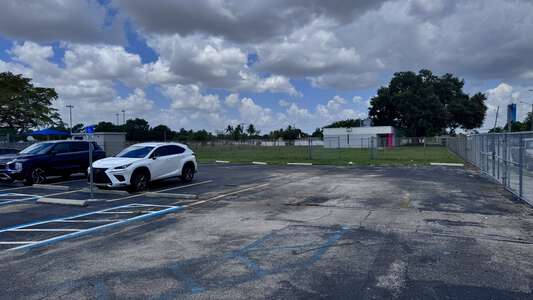 North Glade Elementary School Parking Lot in Miami 2