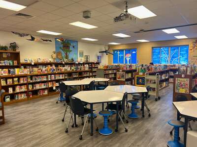 Blue Angels Elementary School Library in Pensacola