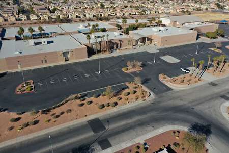 Sedway - Marvin M Middle School Parking Lot - East in North Las Vegas