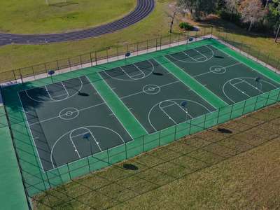 Legacy Middle School Outdoor Basketball Courts in Orlando