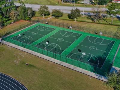 Outdoor Basketball Courts