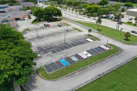 Jose Marti MAST 6-12 Academy Parking Lot in Hialeah
