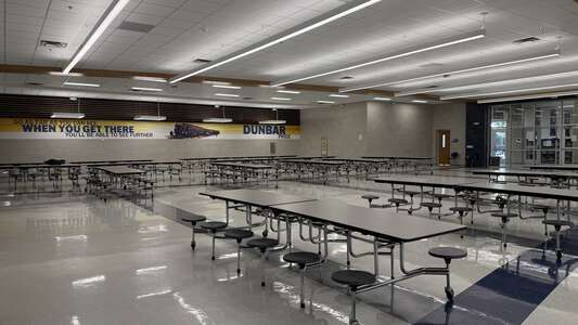 Dunbar High School Cafeteria in Fort Worth
