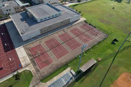 Fivay High School Tennis Courts in Hudson