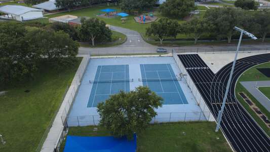 Oak Park School Tennis Courts in Sarasota 2
