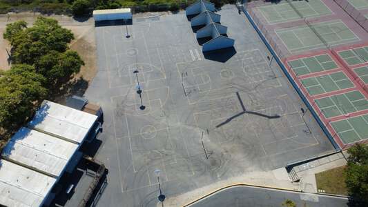 Roosevelt Middle School Outdoor Basketball Courts 1 in Oceanside 2