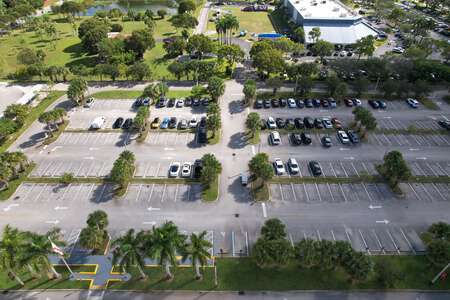 Cooper City High School Parking Lot - East in Cooper City