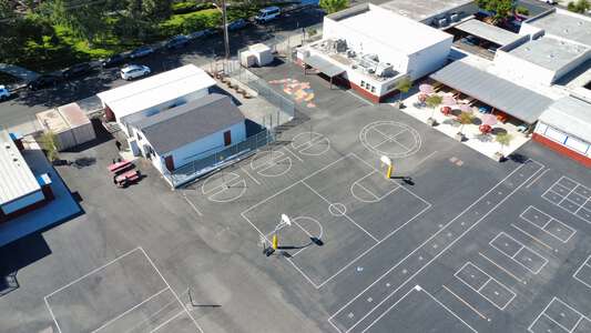 Walt Disney Elementary School Outdoor Basketball Courts in Burbank 3