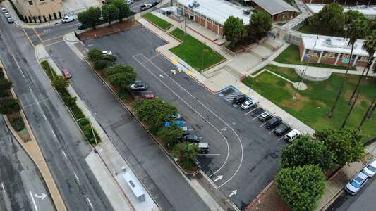 Lake Marie Elementary School Parking Lot in Whittier 2
