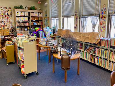 Longfellow Elementary School Library in Pasadena
