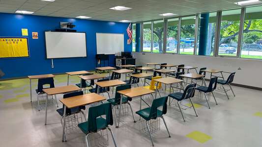 John F. Kennedy Middle School Classroom Standard in North Miami Beach