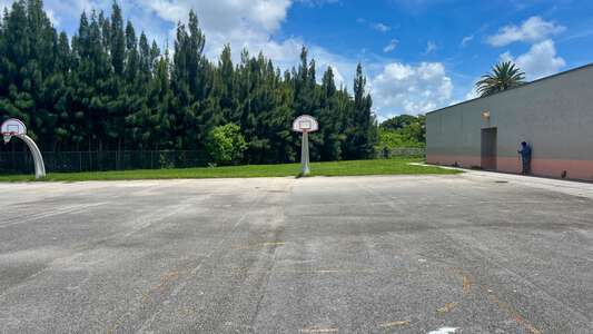 Linda Lentin K-8 Center Outdoor Basketball Courts 2 in Miami