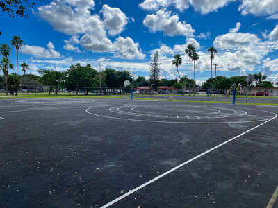 Riverland Elementary School Outdoor Basketball Courts in Fort Lauderdale