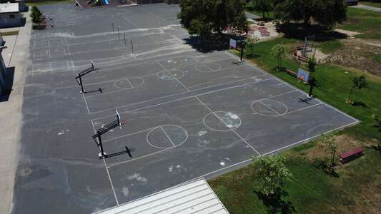 J. P. Kelley Elementary School Blacktop / Basketball Courts in Rialto 5