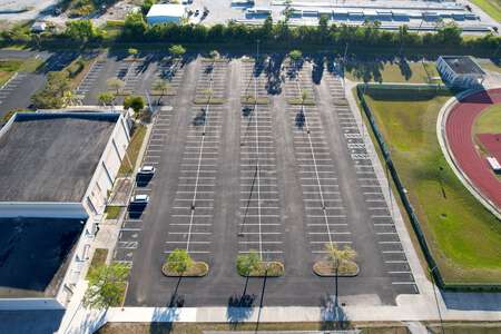 Dunbar High School Parking Lot 2 in Fort Myers