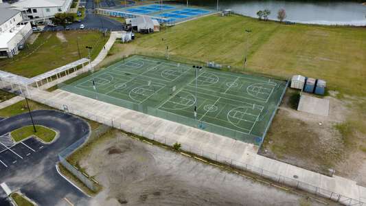 Bartram Trail High School Outdoor Basketball Courts in St. Johns 2