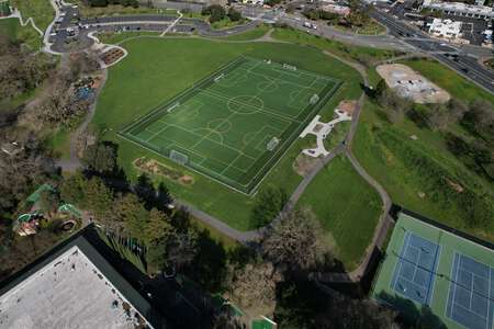 Maxwell Farms Regional Park Soccer Field in Sonoma