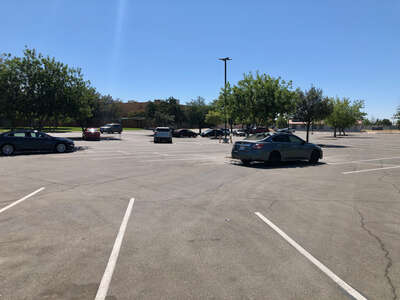 Luther Burbank High School Parking Lot - West in Sacramento 2
