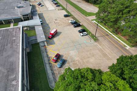 Istrouma Magnet High School Parking Lot - Front in Baton Rouge