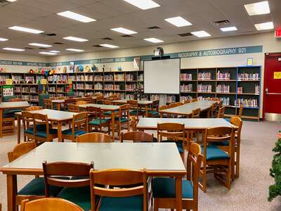 Cleveland Middle School Media Center in Albuquerque