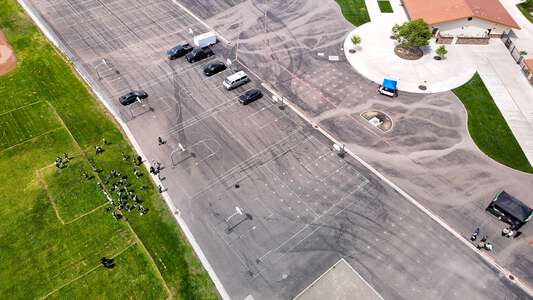Cesar Chavez Junior High School Outdoor Basketball Courts in Ceres 2