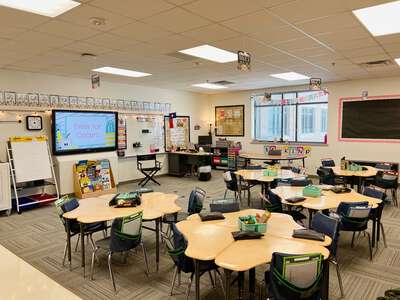 Sunset Valley Elementary School Classroom Standard in Fort Worth