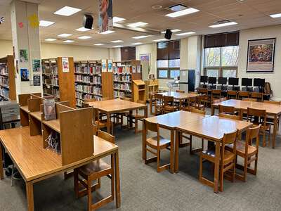 Juarez - Benito Juarez Community Academy High School Library in Chicago