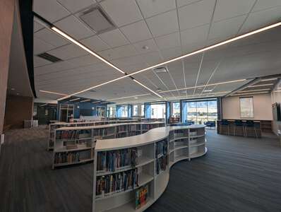 Stansbury Jr. High School Media Center in Lake Point 3