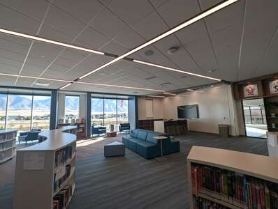 Stansbury Jr. High School Media Center in Lake Point 5