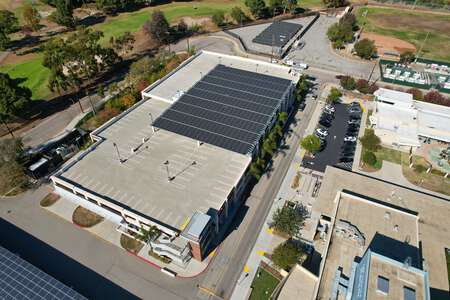Los Angeles Harbor College West Parking Structure in Wilmington